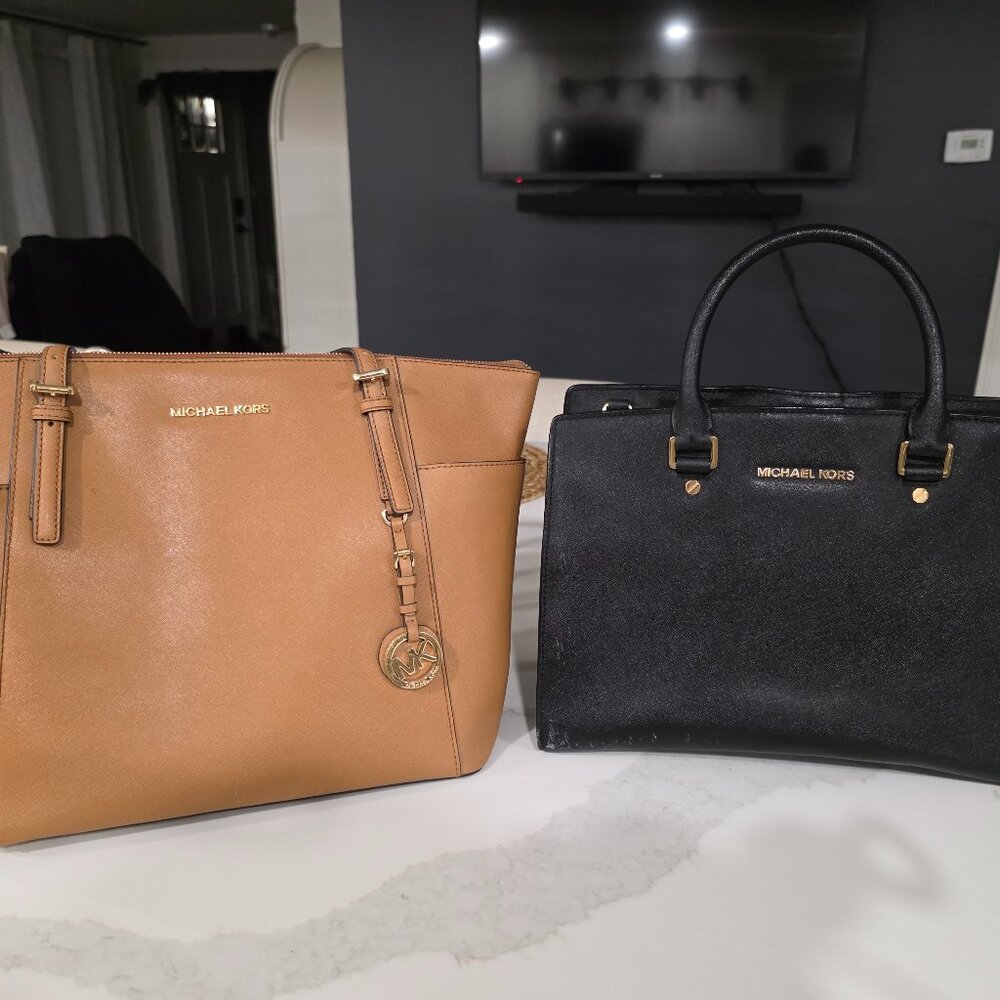 Authentic Pre-Loved Michael Kors Handbags – Set of 2